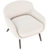 Bouclé beklede fauteuil - Jenna image 7
