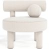 Fauteuil - Bekleed met bouclé - Klena image 7