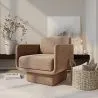 Fluwelen beklede fauteuil - Jackson image 7