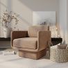 Fluwelen beklede fauteuil - Jackson image 7