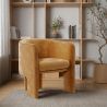 Fluwelen beklede fauteuil - Callum image 7
