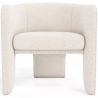 Design fauteuil - Bekleed met bouclé stof - Curtis image 7