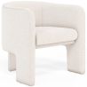 Design fauteuil - Bekleed met bouclé stof - Curtis image 7