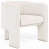 Design fauteuil - Bekleed met bouclé stof - Curtis image 7