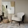 Fluwelen beklede fauteuil - Luc image 7
