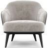 Fluwelen beklede fauteuil - Luc image 7