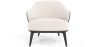 Beklede fauteuil met bouclé stof - Luc image 7