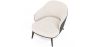 Beklede fauteuil met bouclé stof - Luc image 7