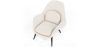 Fauteuil bekleed met bouclé stof - Uyere image 7
