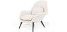 Fauteuil bekleed met bouclé stof - Uyere image 7