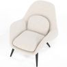 Fauteuil bekleed met bouclé stof - Uyere image 7