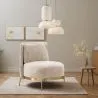 Design Fauteuil - Bekleed met Velours - Kanla image 7