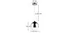 Plafondlamp - Bal Design - Verchroomde Metalen Hanglamp - 40cm - Speculum image 7