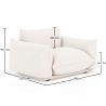 Fauteuil - Gestoffeerd met Bouclé Stof - Wers image 7