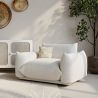 Fauteuil - Gestoffeerd met Bouclé Stof - Wers image 7