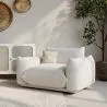 Fauteuil - Gestoffeerd met Bouclé Stof - Wers image 7