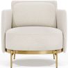 Design Fauteuil - Bekleed met Bouclé-stof - Terrec image 7