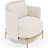 Design Fauteuil - Bekleed met Bouclé-stof - Terrec image 7