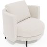 Design Fauteuil - Gestoffeerd met Bouclé Stof - Maura image 7