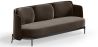 Driezitsbank - Fluweelbekleding -Terron image 7