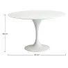 Ronde Eettafel - 110 cm - Tulip image 7