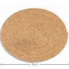 Rond juten tapijt - Boho Bali - 100 CM - Kavya image 7