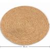 Ronde juten tapijt - Boho Bali - 180 CM - Kavya image 7