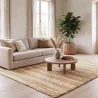 Rechthoekig juten tapijt - Boho Bali - 100x120 CM - Ghana image 7