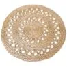 Ronde juten tapijt - Boho Bali - 100 CM - Ilya image 7