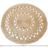 Ronde juten tapijt - Boho Bali - 120 CM - Ilya image 7