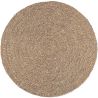 Ronde juten tapijt - Boho Bali - 100 CM - Yuri image 7