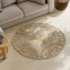 Ronde juten tapijt - Boho Bali - 120 CM - Bilú image 7