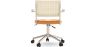 Rotan Bureaustoel - Draaibaar - Goner image 7