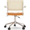 Rotan Bureaustoel - Draaibaar - Goner image 7