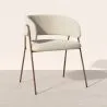 Eetkamerstoel - Bekleed met bouclé-stof - Charke image 7