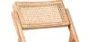 Opvouwbare houten rieten eetkamerstoel - Umbra image 7