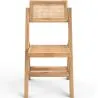 Opvouwbare houten rieten eetkamerstoel - Umbra image 7