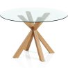 Ronde Eettafel - 120CM - Glas  - Tauwa image 7