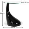 Ronde Salontafel - Design - Glas - Lawa Bistro image 7
