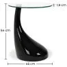 Ronde Salontafel - Design - Glas - Lawa Bistro image 7