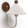 Oude Gouden Wandlamp - Vintage Wandarmatuur - Leig image 7