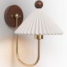 Oude Gouden Wandlamp - Vintage Wandarmatuur - Leig image 7