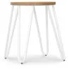 Hairpin kruk - 42cm - Licht hout en metaal image 7