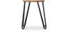 Hairpin kruk - 42cm - Licht hout en metaal image 7