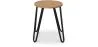 Hairpin kruk - 42cm - Licht hout en metaal image 7