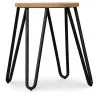 Hairpin kruk - 42cm - Licht hout en metaal image 7