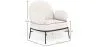 Designer Fauteuil - Gestoffeerd in Bouclé Stof - Alia image 7