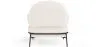 Designer Fauteuil - Gestoffeerd in Bouclé Stof - Alia image 7