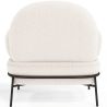 Designer Fauteuil - Gestoffeerd in Bouclé Stof - Alia image 7