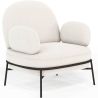 Designer Fauteuil - Gestoffeerd in Bouclé Stof - Alia image 7